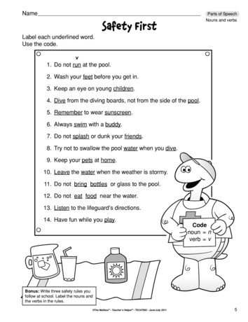 Safety First, Lesson Plans - The Mailbox
