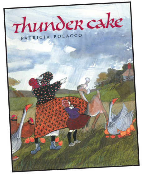 Thunder Cake by Patricia Polacco 8x10 Inches Hardcover 1999 - Etsy UK