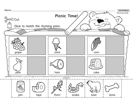 Picnic Time!, Lesson Plans - The Mailbox