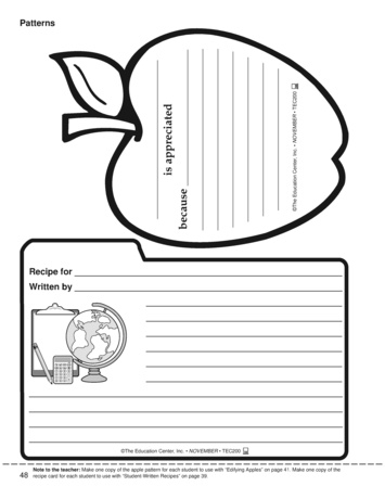 Patterns, Lesson Plans - The Mailbox
