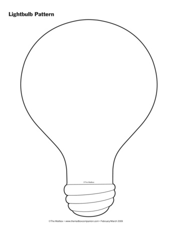 Lightbulb, Lesson Plans - The Mailbox