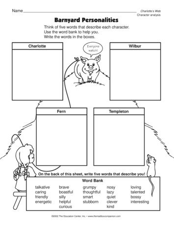 Barnyard Personalities, Lesson Plans - The Mailbox