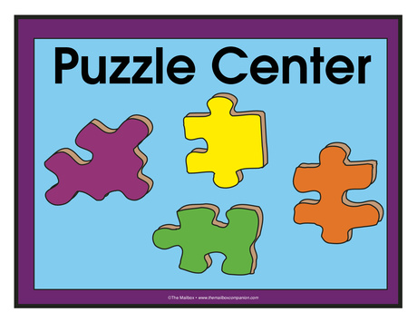 Puzzle Center, Lesson Plans - The Mailbox