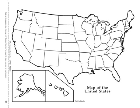United States Map, Lesson Plans - The Mailbox