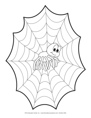 Spider and Web, Lesson Plans - The Mailbox