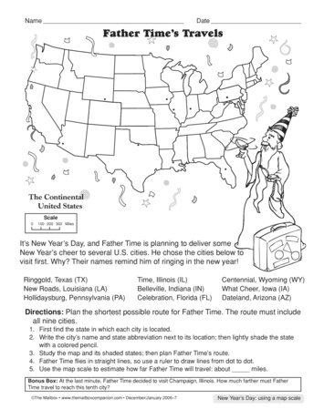 Father Time's Travels, Lesson Plans - The Mailbox