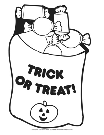 Trick or Treat Bag, Lesson Plans - The Mailbox