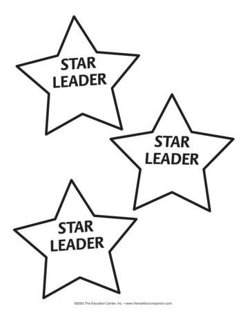 Star Leader, Lesson Plans - The Mailbox