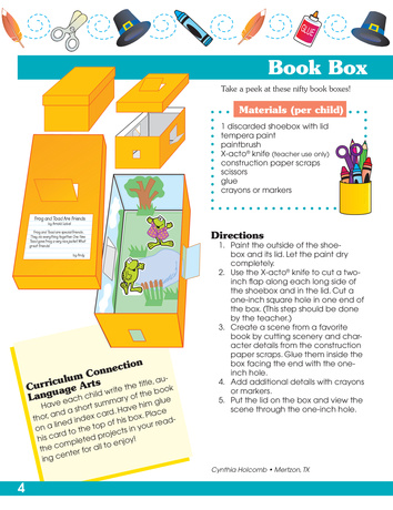 Book Box, Lesson Plans - The Mailbox