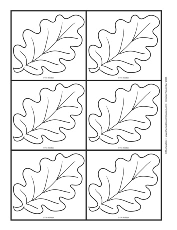 Leaf Cards, Lesson Plans - The Mailbox